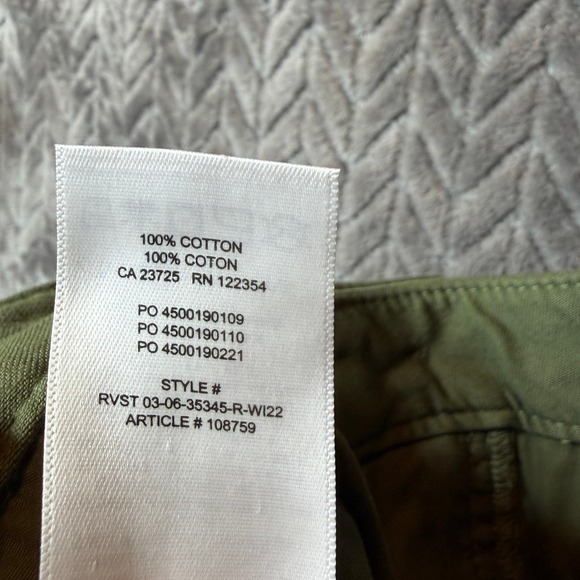 Aritzia TNA Supply Cargo Pant in Army Green Size 6 NWT - Picture 6 of 8